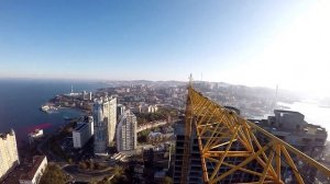 Владивосток, первый небоскреб, высота с Башенного кра?