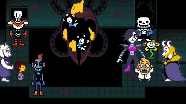 UNDERTALE смешилки | что если сломать машину в лаборатории смотреть онлайн
