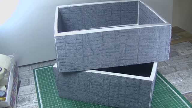 Органайзер для нижнего белья из двух картонных ящиков — просто и удобно . смотреть онлайн