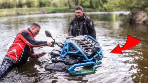 Пробуем УТОПИТЬ квадроцикл CFMOTO 1000 MV