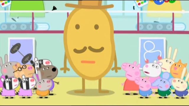 СВИНКА ПЕППА Мистер картошка город мультики для самых
