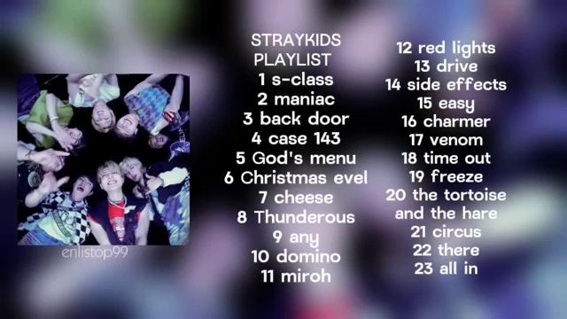 все песни Stray Kids ❤