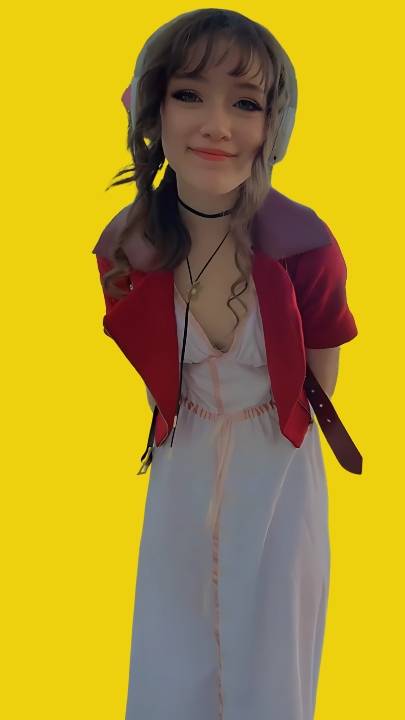 AERITH GAINSBOROUGH ❤ FINAL FANTASY #finalfantasy #aerith #cosplay #short #shorts #girl