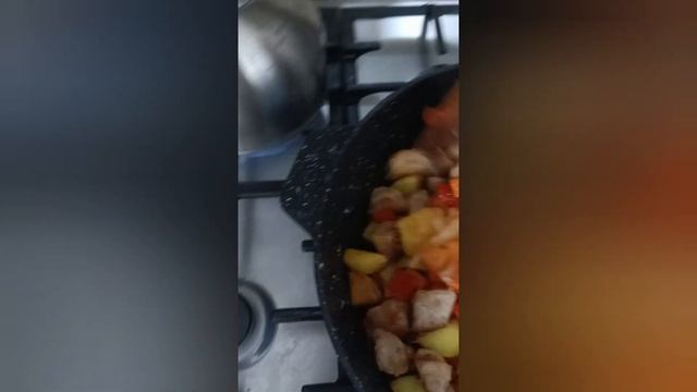 готовим в казане 😋