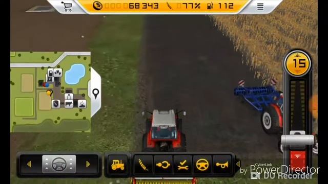 Я и мой друг играем по сети в FS 14 на телефоне. смотреть онлайн