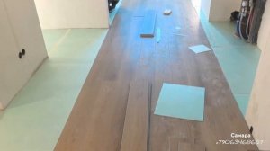 Укладка каменного ламината SPC NORLAND Vakre.