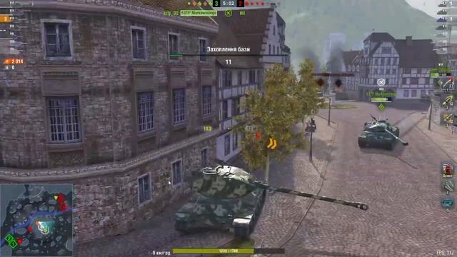 Прекрасный бой на M-lll-Yoh в WOT BLITZ. смотреть онлайн