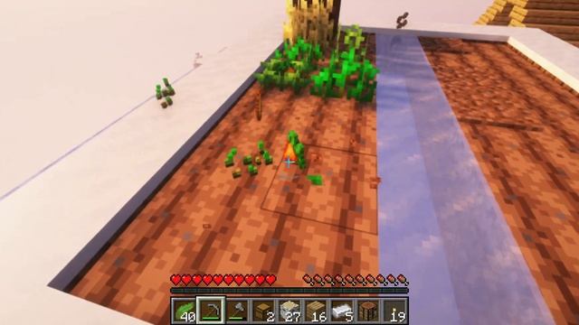 Minecraft строю начальный домик очень красивый спавн смотреть онлайн