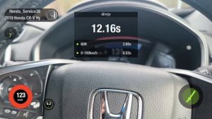 Разгон 0-100 Хонда ЦРВ Гибрид RT-6 (Honda CR-V Hybrid) 4ВД (прошитая)