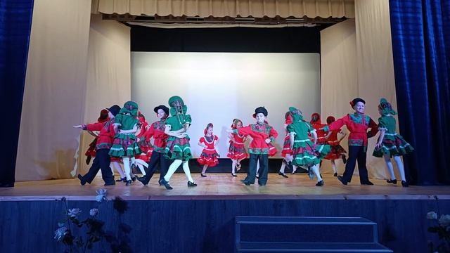 Танец "Задорная кадриль", 7 декабря 2024 г.