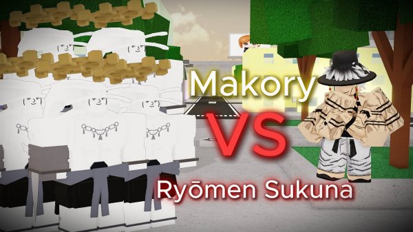 Махораги VS Хеян Сукуны В Jujutsu Shenanigans / jjs