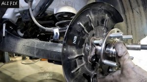 замена подшипника задней ступицы .... hyundai elantra 2020-2024 (кр?