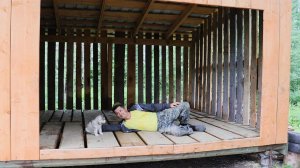 Дровяник готов! Можно заполнять!