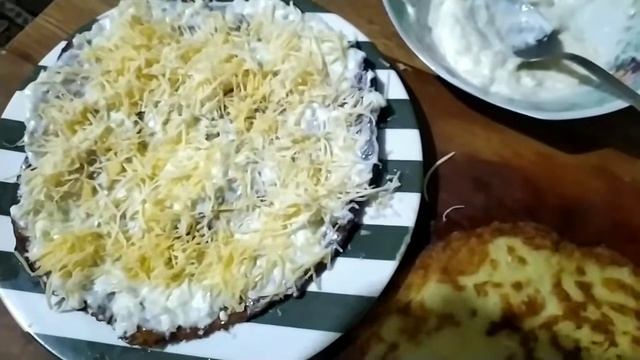 Мини тортик из кабачков. Вкусно, быстро и просто.