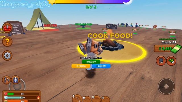 100 ДНЕЙ НА ПЛОТУ В ROBLOX! #roblox