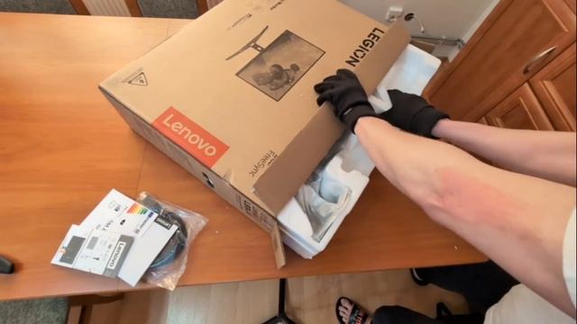 Распаковка Монитора LENOVO LEGION смотреть онлайн