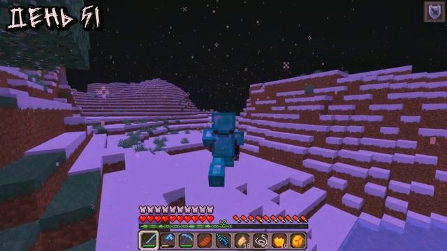 😱MINECRAFT SURVIVAL 100 ДНЕЙ ВЫЖИВАНИЯ С - СИЛЬНЫМИ МОНСТРАМИ😱