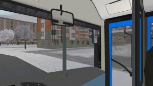 OMSI 2 МАЗ 203 2020, Москва 677 маршрут + голосовой информатор.