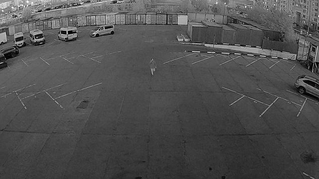 BEWARD B2530RC, запись с камеры, ночь, объектив 3.6 Mm