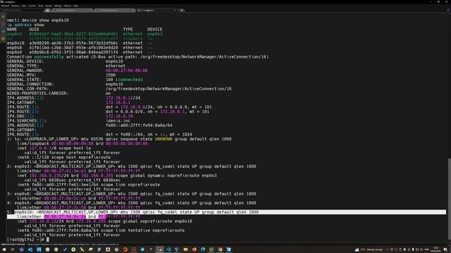 Установите статический IP-адрес для сервера Fedora 39 смотреть онлайн