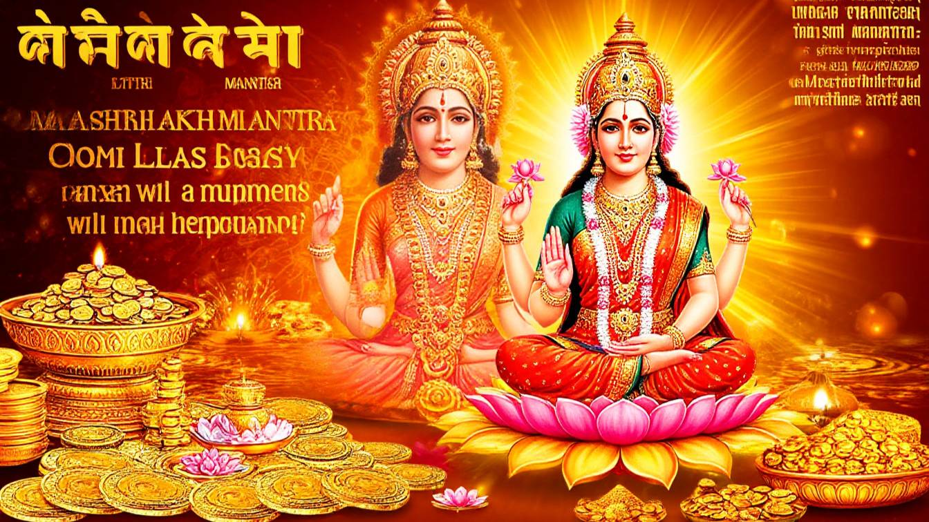 🌸 Мантра Маха Лакшми: Впусти Поток Благ! Деньги | Изобилие | Удача 💰✨ (Ом Шрим Хрим Клим Намах) смотреть онлайн