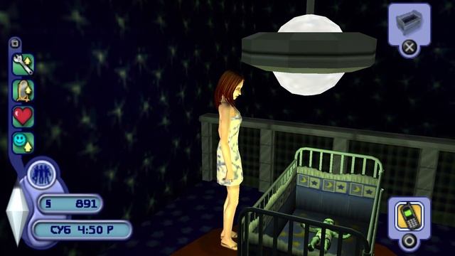 Sims 2 PSP | Пришельцы и люди в черном | Прохождение №14