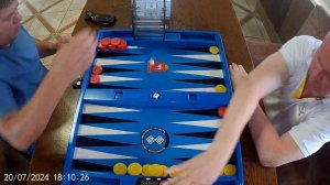 Длинные нарды. М.Воронков - В.Фесенко