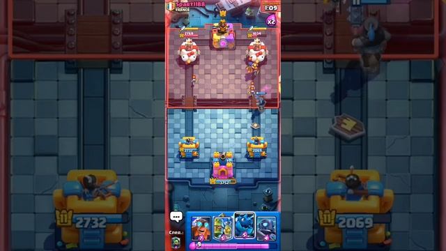 Мощная колода с мини пеккой #clashroyale #клешрояль смотреть онлайн