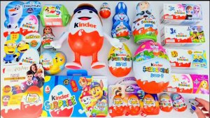 АСМР РАСПАКОВКА Киндер Сюрприз яйца 🥰