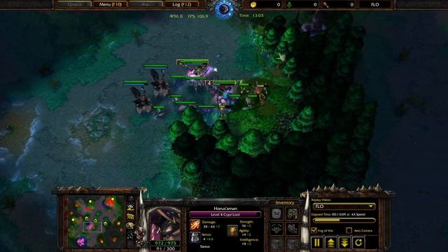 Warcraft 3: Тупой Жук бежал постоянно на орка смотреть онлайн