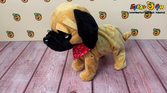 Питомец Lanson Toys Мопс интерактивный двигается и издает ? смотреть онлайн