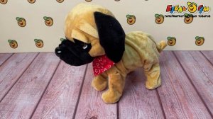 Питомец Lanson Toys Мопс интерактивный двигается и издает ?