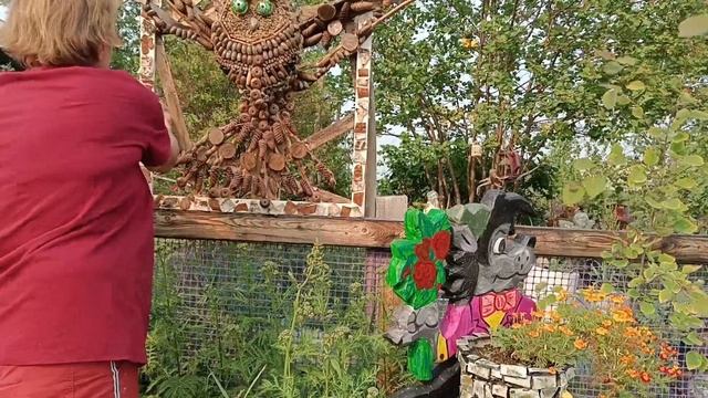 Место для совы. Огород. Засуха.