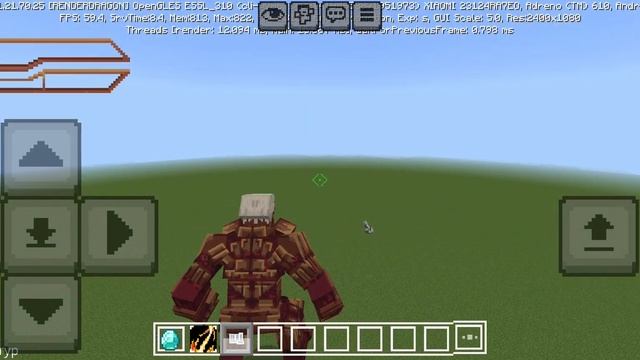 Block Titan Abbon. Обзор нового мода на атаку титанов#attackontitan#mi