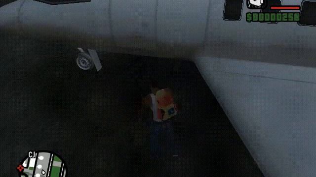 GTA San Andreas где найти самолет в начале игры смотреть онлайн