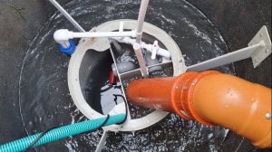 Модуль вставка Посейдон,  модернизация септика из бетонных колец.