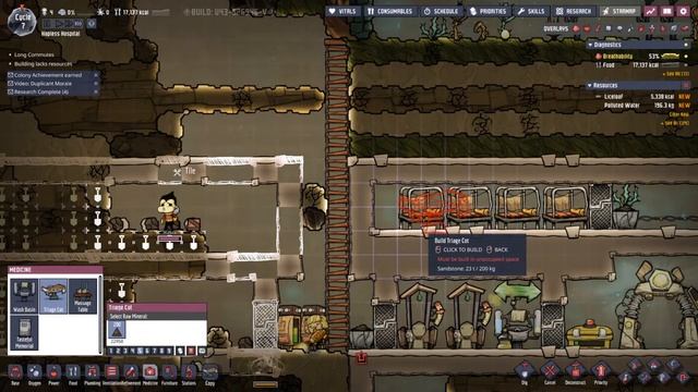 Внезапная смерть / #4 Oxygen Not Included смотреть онлайн