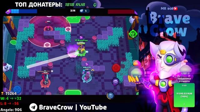 🔴ДОБИВАЮ ТИТУЛ "ЖАЖДА КРОВИ" НА АНДЖЕЛО В БРАВЛ СТАРС! смотреть онлайн