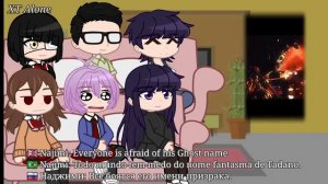 Komi can't communicate react to Tadano as Ghost