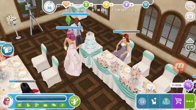 Свадьба в Sims FreePlay смотреть онлайн