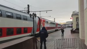 ОБЗОР ДВУХЭТАЖНОГО ПОЕЗДА ВОРОНЕЖ - МОСКВА