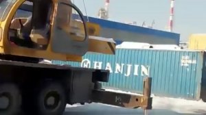 Автокран ЛЭП