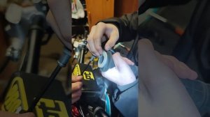 Ремон тросика газа на мотоцикле