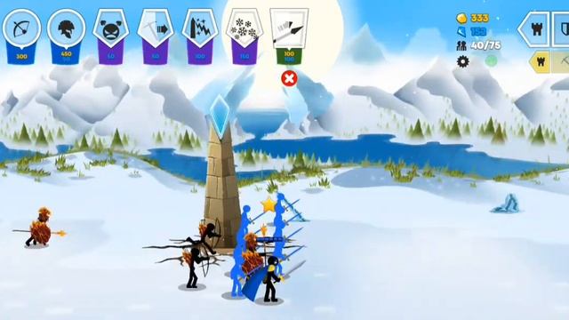 Stick War 3 | Прохождение Кампании#3 | Поражение Ледяного Во? смотреть онлайн