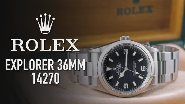 Rolex Explorer 36mm ref.14270 - идеальные в коллекцию часов?