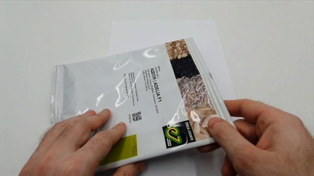 Кабачок Аделія F1   експресс огляд упаковки та насіння