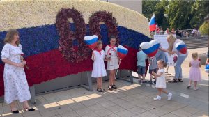 🌹Флаг из Роз в Краснодаре 2025.