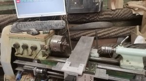 Переделка токарного ТВ-4 на рельсы и ЧПУ.