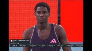 Grant HOLLOWAY.  Финал Бег на 60 метров с барьерами