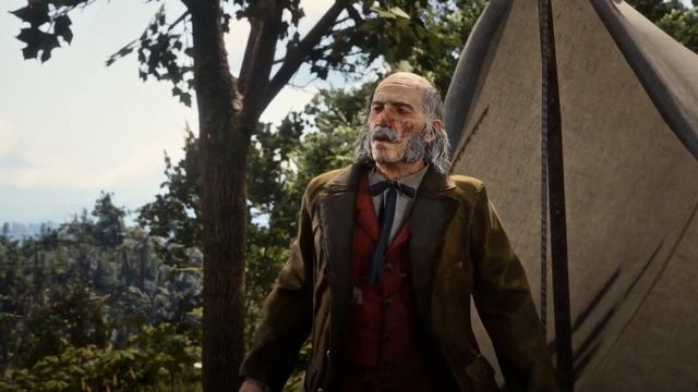 Русская озвучка RDR 2 | Старик | Нейросеть ElevenLabs